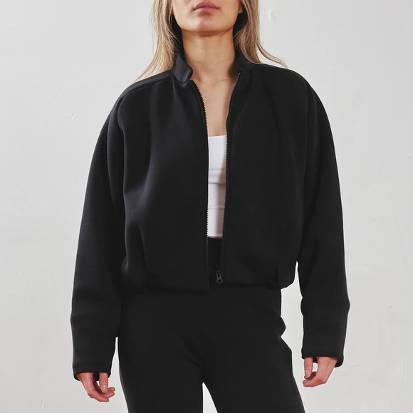 NWT LEZÉ the Label Harlow Jacket Navy - Picture 1 of 5